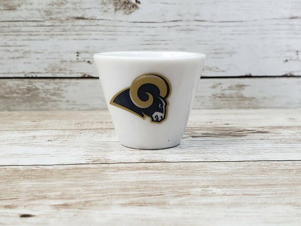 NFLP 2007 Mini Shot Glass - LA Rams